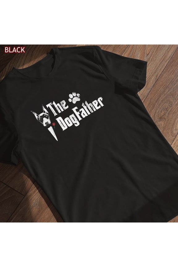 The Dogfather Doberman Pinscher Dog Dad T-Shirt Father'S Day Gift All Size S-5Xl