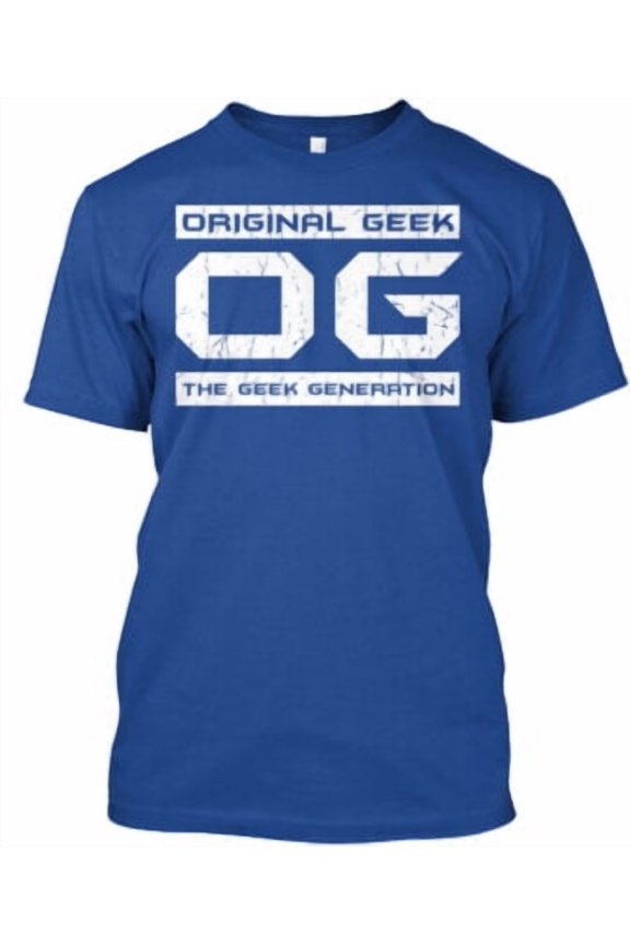 The Geek Generation Og T-Shirt Made in the USA All Size S-5XL