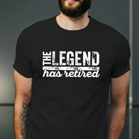 Simple Fit The Legend Has Retired Shirt, Retirement Gifts, Cool Retirement T-Shirts, Retirement Shirt, Retirement Shirts For Men,Retired 2025 Tee