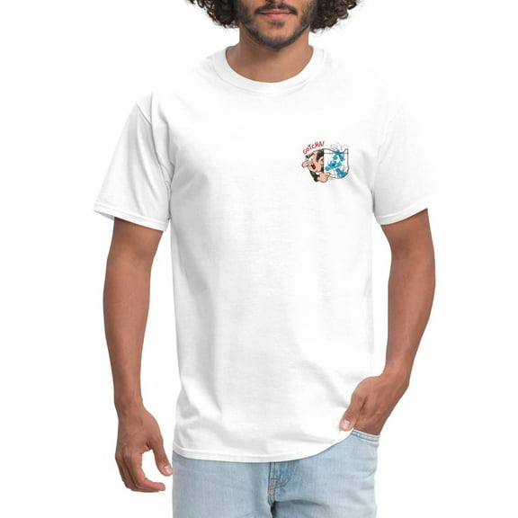 Simple Fit The Smurfs Gargamel Catch Game - Animated Fun Design Men'S T-Shirt