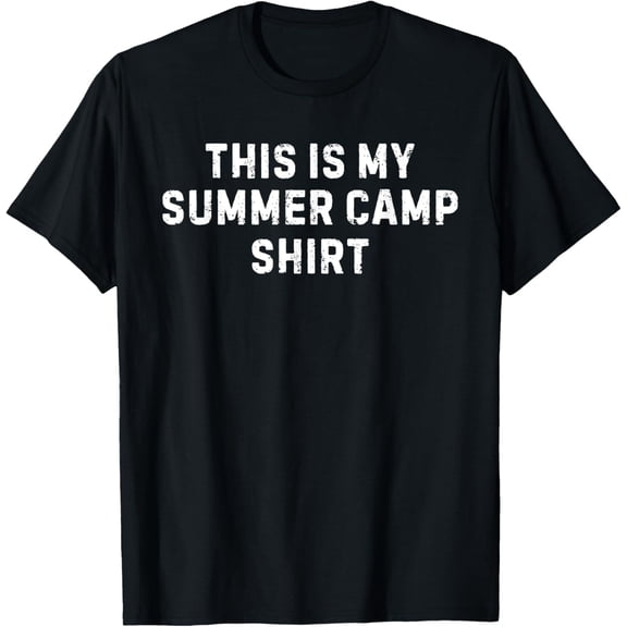 Simple Fit This Is My Summer Camp Shirt Camp Director Staff Counselor T-Shirt Gift For Him/Her