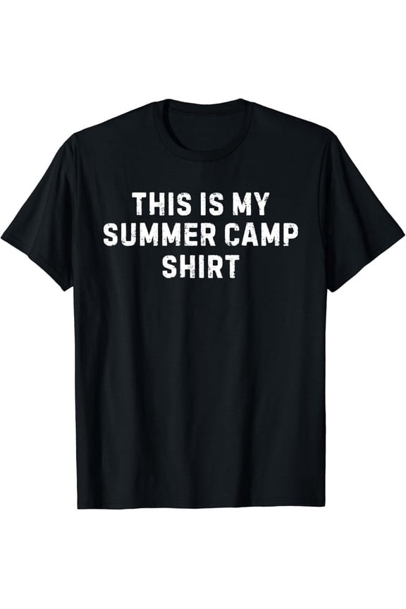 This Is My Summer Camp Shirt Camp Director Staff Counselor T-Shirt