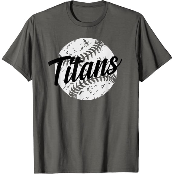 Simple Fit Titans Baseball Softball T-Shirt All Size S-5Xl