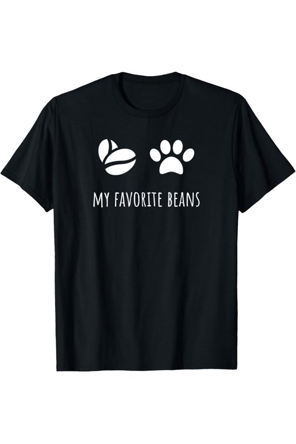 Toe Beans And Coffee Beans, Dog Coffee And Cat Coffee T-Shirt All Size S-5Xl