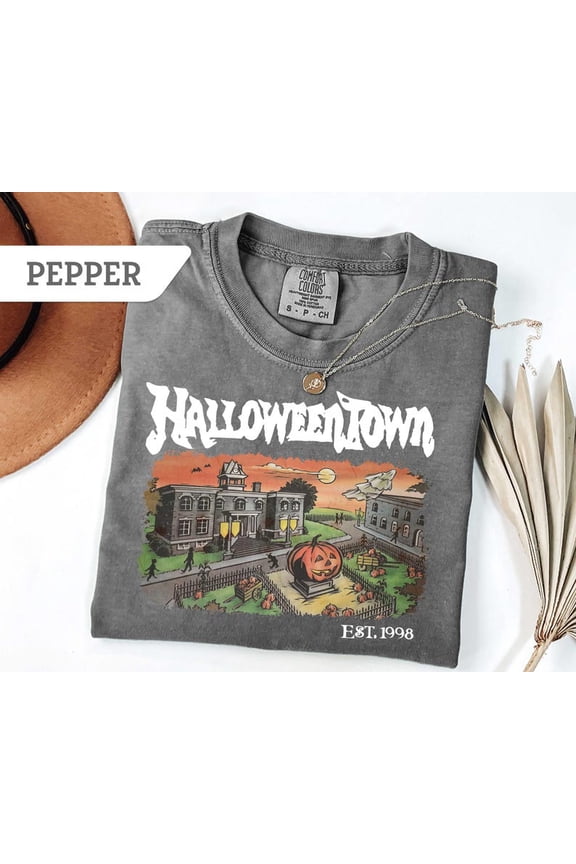Town Shirt, Halloweentown Est 1998 Tshirt, Halloweentown University, Retro Halloweentown Shirt,Town Tee