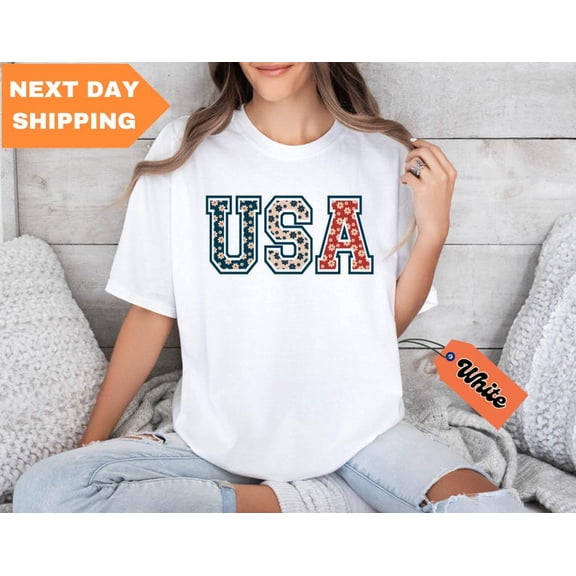 Simple Fit USA Shirt, 4th of July Shirt, Fourth of July Shirt, America Independence Day Shirt, USA Tee, Gift For Her, Memorial Day Tee