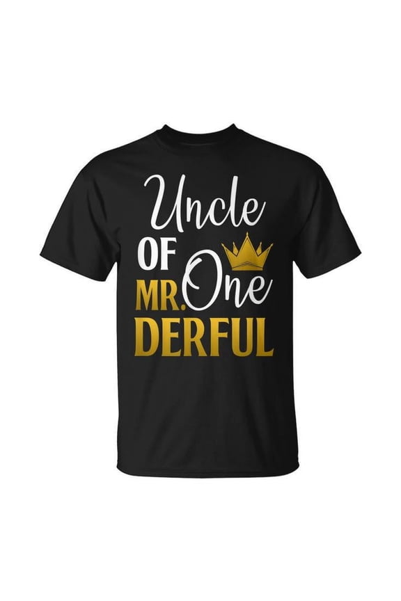 Uncle Of Mr Onederful 1St Birthday First Onederful Unisex T Shirt Gift For Him/Her