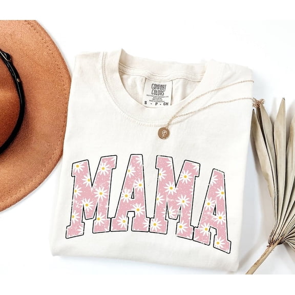 Simple Fit Vintage floral Mama t-shirt, Mama T-Shirt, Strong Woman Shirt, Gift For Mothers Day, Mama Tee, Graphic Tee, Womens T-Shirt