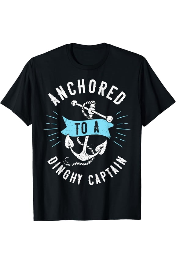 Wife Of A Dinghy Captain Boating Sailing Crew T-Shirt All Size S-5XL