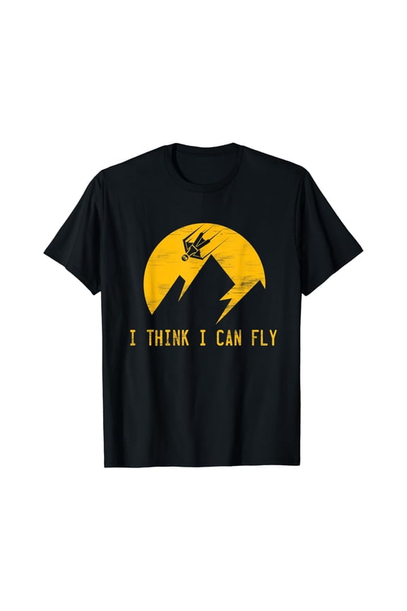 Wingsuit Shirt Skydiving Jumpsuit Cartoon I Can Fly Quote All Size S-5XL