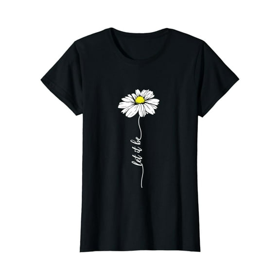 Simple Fit Womens Let It Be Daisy T-Shirt