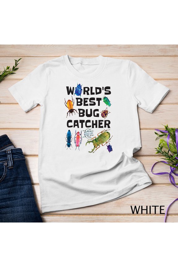 World'S Best Bug Catcher Beetle Hunter Collector Cute Insect Unisex T-Shirt Gift For Him/Her Gift For Him/Her Gift For Him/Her