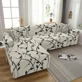 thumbnail image 1 of Simple Floral Design Sofa Covers For Living Room r Sectional 1/2/3/4 Seaters Couch Cover Washable Elastic L Shape Slipcover, 1 of 5