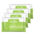thumbnail image 1 of Simple For Sensitive Skin Face Cleansing Wipes 25 Wipes, 4 Count, 1 of 3