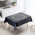 thumbnail image 1 of Simple Frame Tablecloth Party Restaurant Banquet Decor Stain Resistant Waterproof Home Table Decoration, 1 of 5