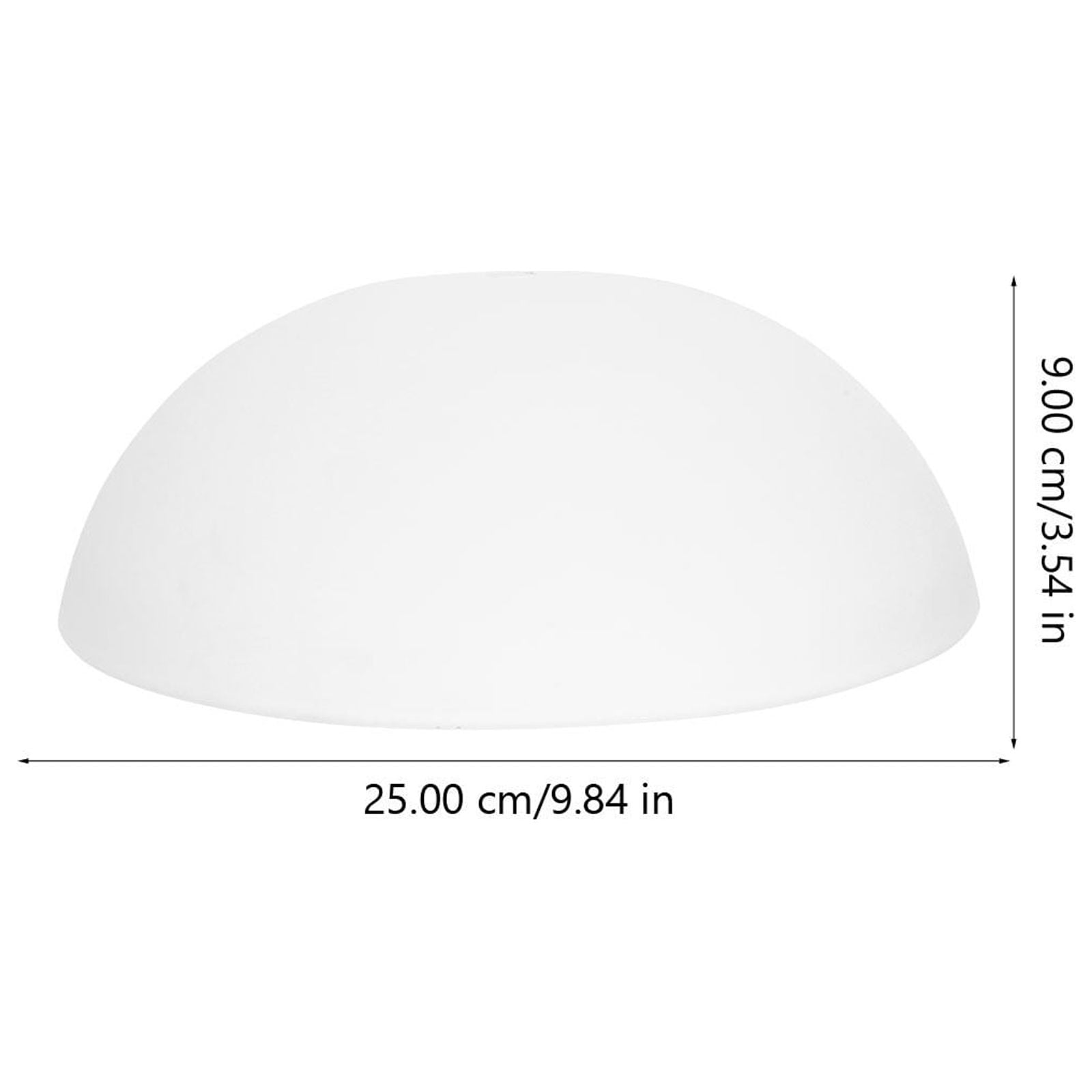 Simple Frosted Glass Craft Light Cover Ceiling Lamp Accessory Unique