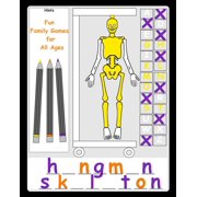 Simple Gaming Templates Fun Family Games for All Ages Hangman Alternative A pen and paper family game book for kids and adults Simple fun sibli, Book 0, Paperback