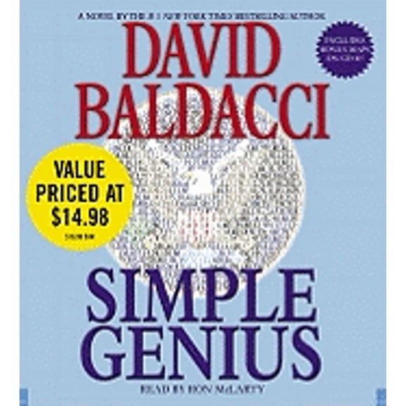 Pre-Owned Simple Genius (Audiobook) by David Baldacci, Ron McLarty