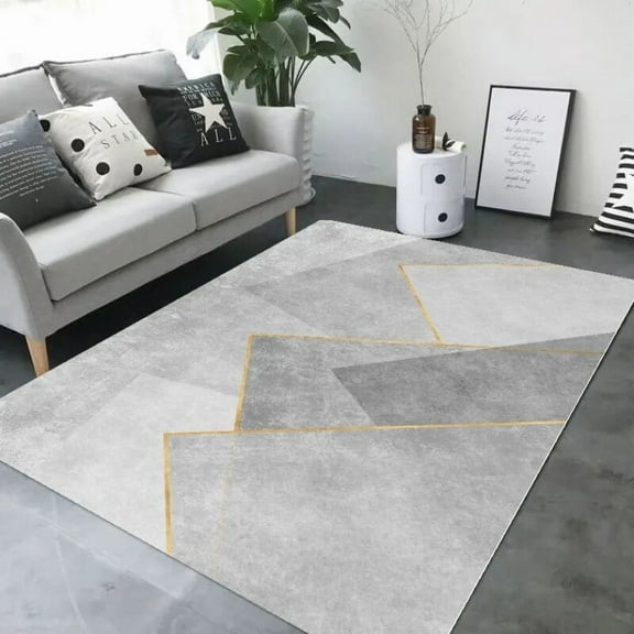 Simple Geometric carpets for living room Light Minimalism Bedroom Decoration Rug Sofa Coffee Table Beside Decor Mat ковер