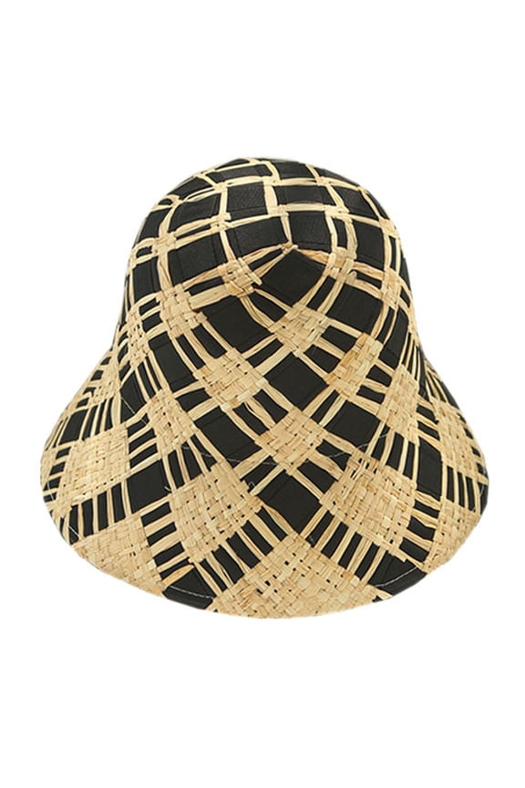 Simple Girl Raffia for Sun Hat Fisherman Hat Beach Hat Raffia Stitching for Sun Hat Bucket Hat Gift for Valentine