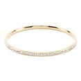 thumbnail image 1 of Simple Goldtone Crystal Bangle, 1 of 1