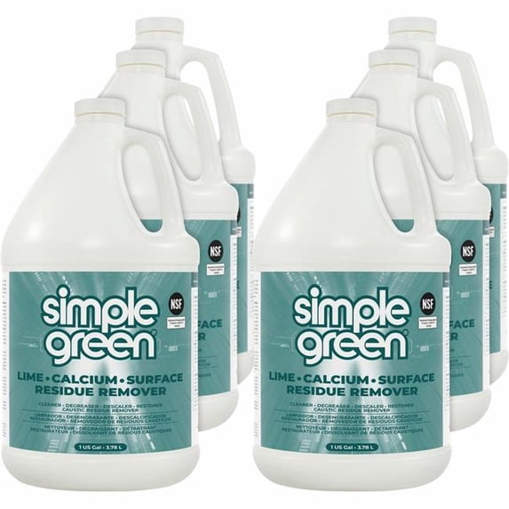 Simple Green SMP1700128CT 1 gal Lime-Calcium-Surface Residue Remover ...