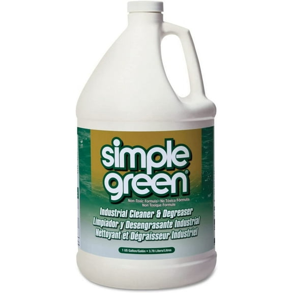 Simple Green 13005EA Industrial Cleaner & Degreaser, Concentrated, 1 gal Bottle