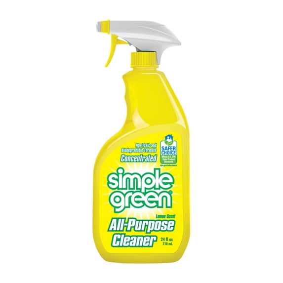 Simple Green 14002 Lemon Scent All-Purpose Cleaner, 24oz Trigger Spray