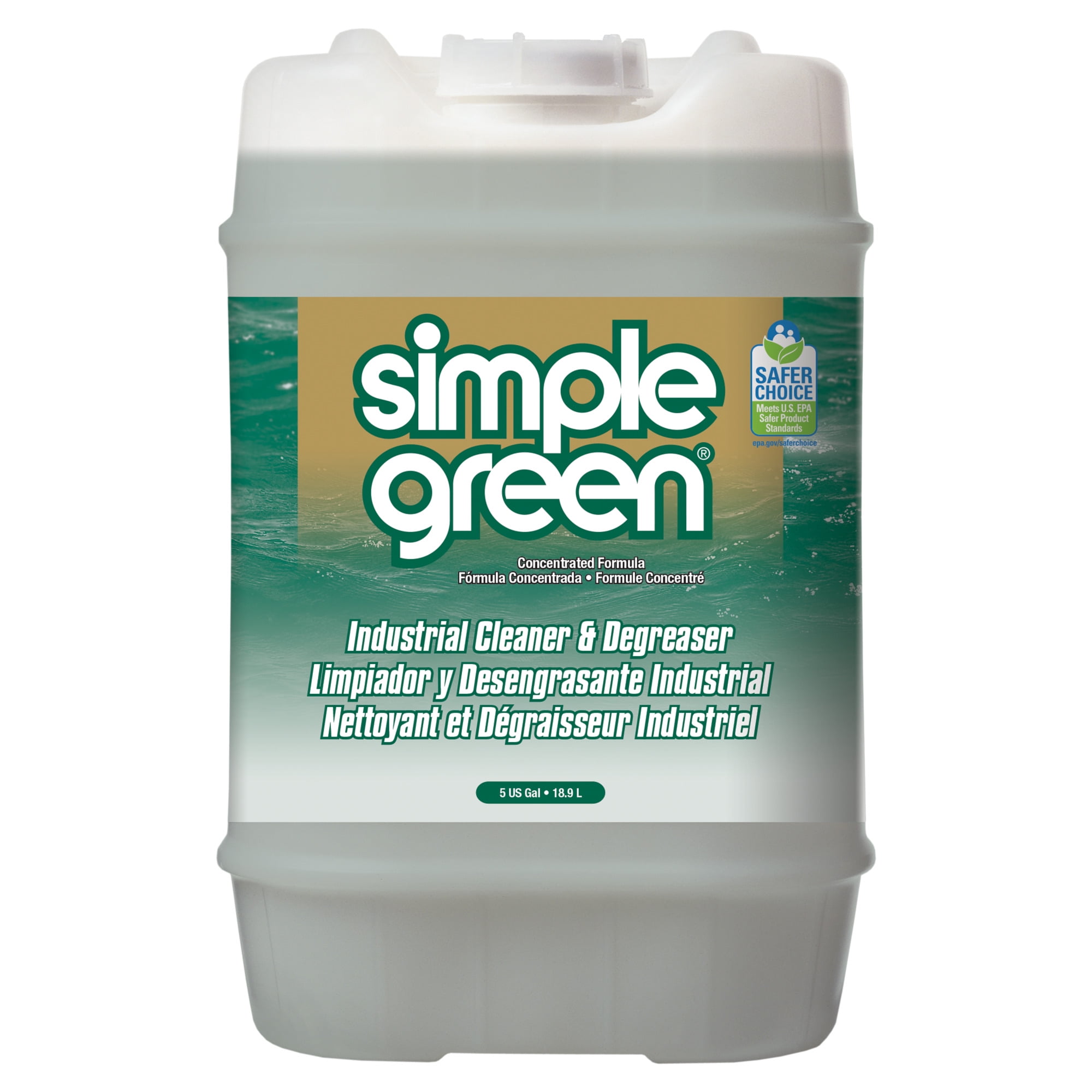 Simple Green 2700000113006 5 Gallon Concentrated Industrial Cleaner and Degreaser