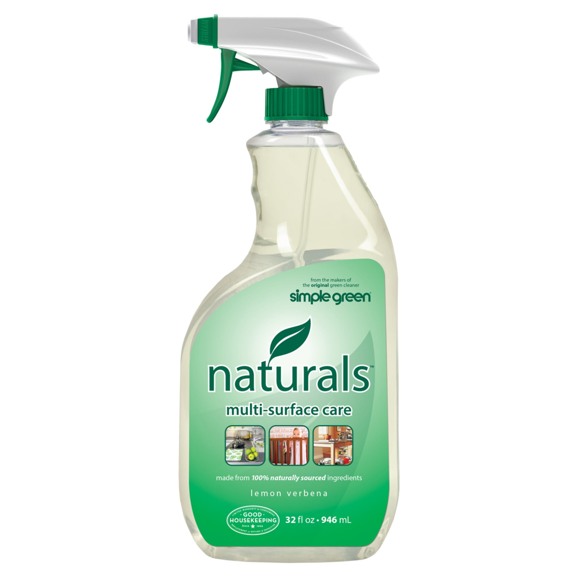 Natural Green Cleaner Disinfectant Spray - Floris Naturals