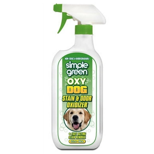 Simple Green 32 OZ Oxy Dog Pet Stain & Odor Remover Works Via Natural