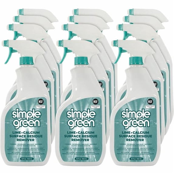 Simple Green SMP1700032CT 32 oz Lime-Calcium-Surface Residue Remover ...