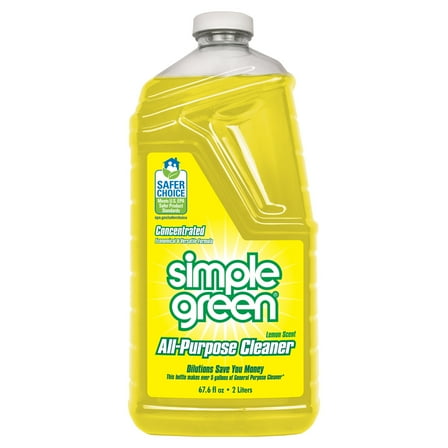 Simple Green All-Purpose Cleaner Concentrate Refill, Lemon Scent, 67.6 fl. oz