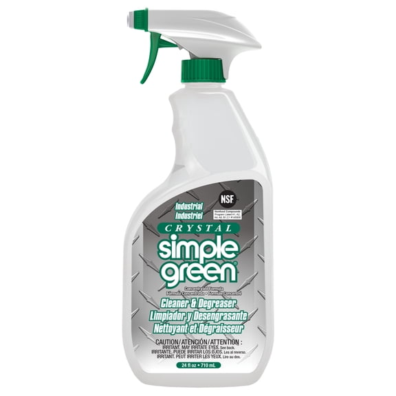 Simple Green Crystal Industrial Cleaner/Degreaser, 22 Oz, 12/pack