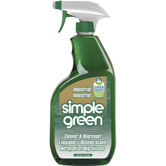 Simple Green Industrial Cleaner & Degreaser, Concentrated, 24 Oz Bottle 13012