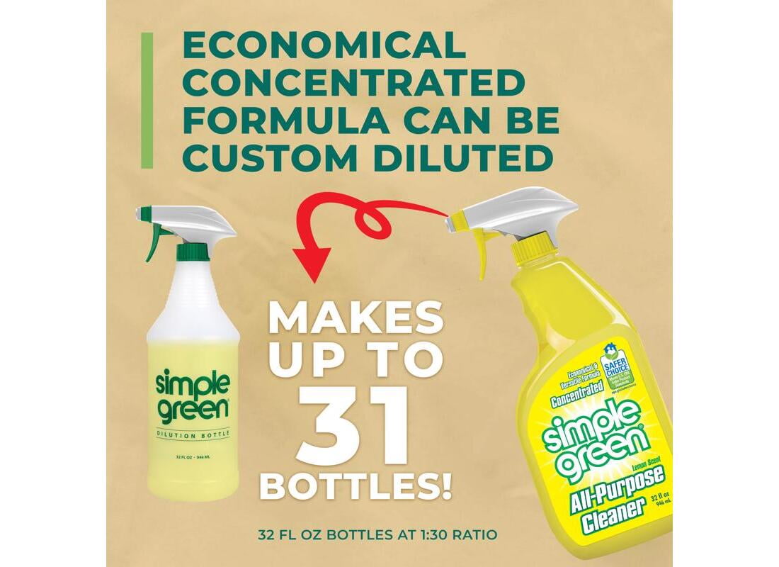 Simple Green Lemon Scent Concentrated All Purpose Cleaner Liquid 32 oz