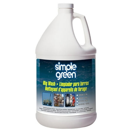 Simple Green Rig Wash, Truck and Trailer Wash, 1 gal, Butyl-Free 0100000103005