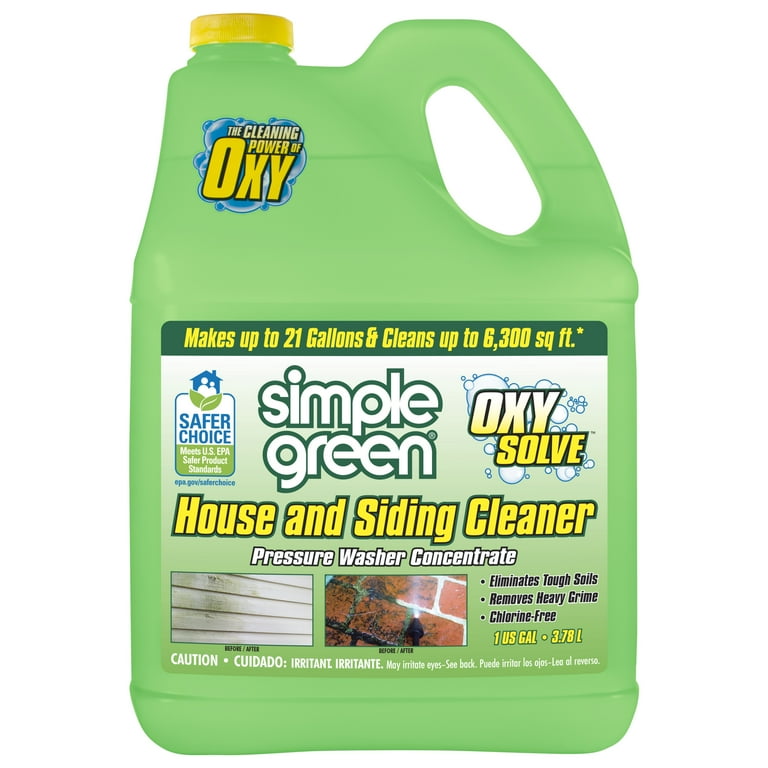 Simple Green Oxy Solve Exterior Cleaner: House and Siding Pressure 