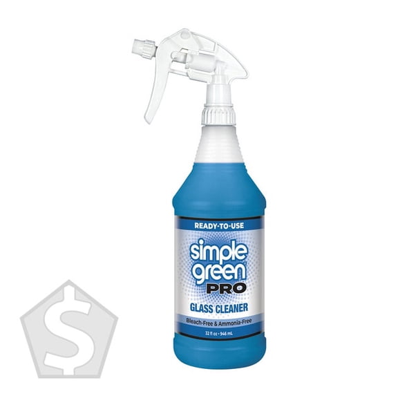 Simple Green Pro 1110101201032 32 oz. Bright Morning Sunshine Scent Glass Cleaner - 12/Case