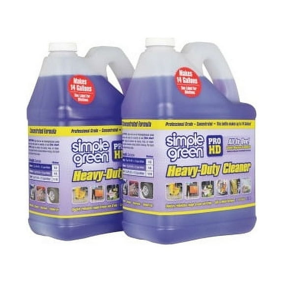 Simple Green Pro HD Heavy-Duty Cleaner & Degreaser Liquid - 2048 fl oz (64 quart) - 2 / Carton - Purple