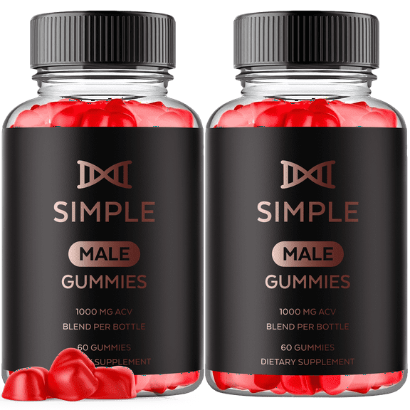 Simple Gummies Advanced Formula All Natural Vitamin Supplement 120 Gummies