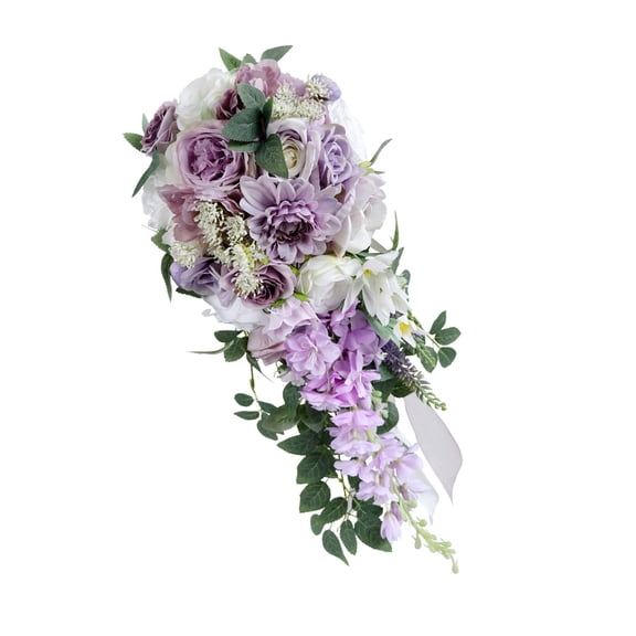 Simple Handmade Water Drop Flower Bunch Handheld Flower Arrangement Elegant Water Drop Flower Bunch Wedding Photography