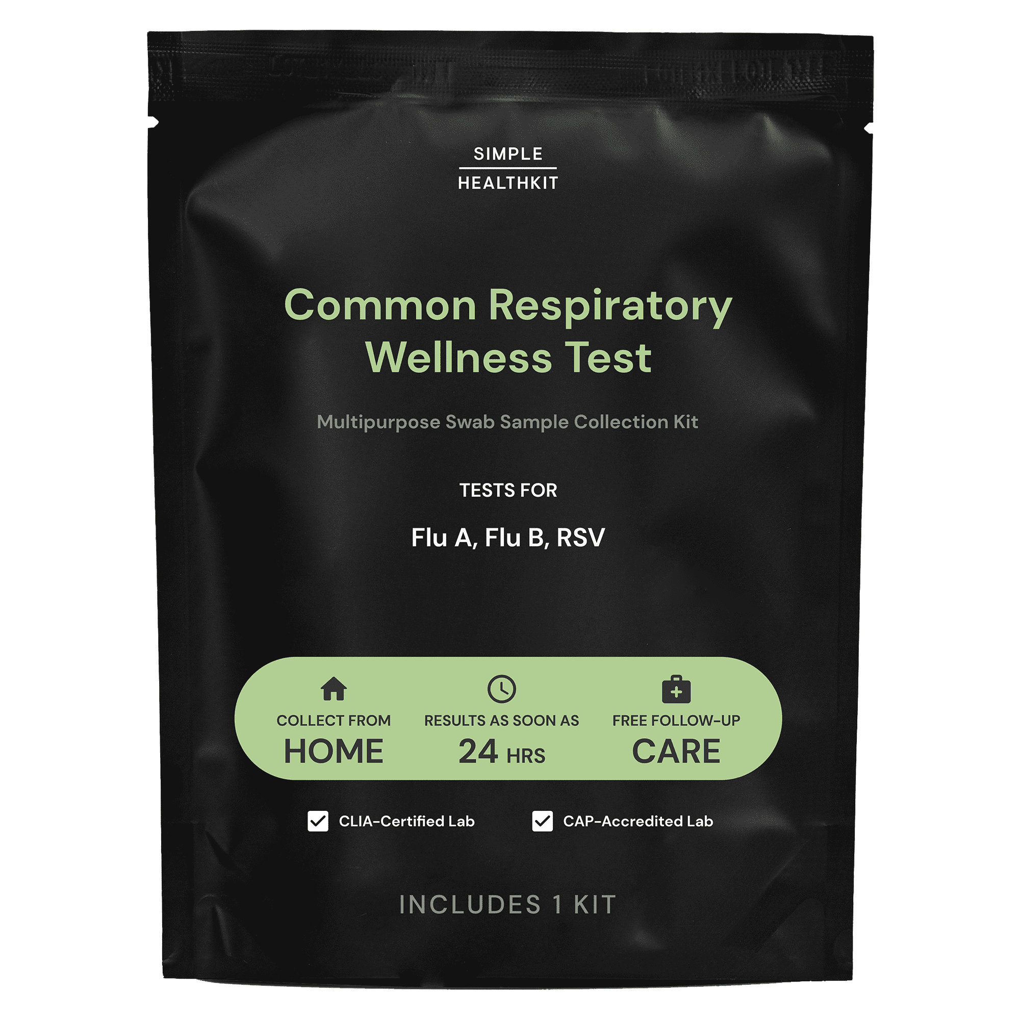 Simple HealthKit AtHome Common Respiratory Wellness Sample Collection