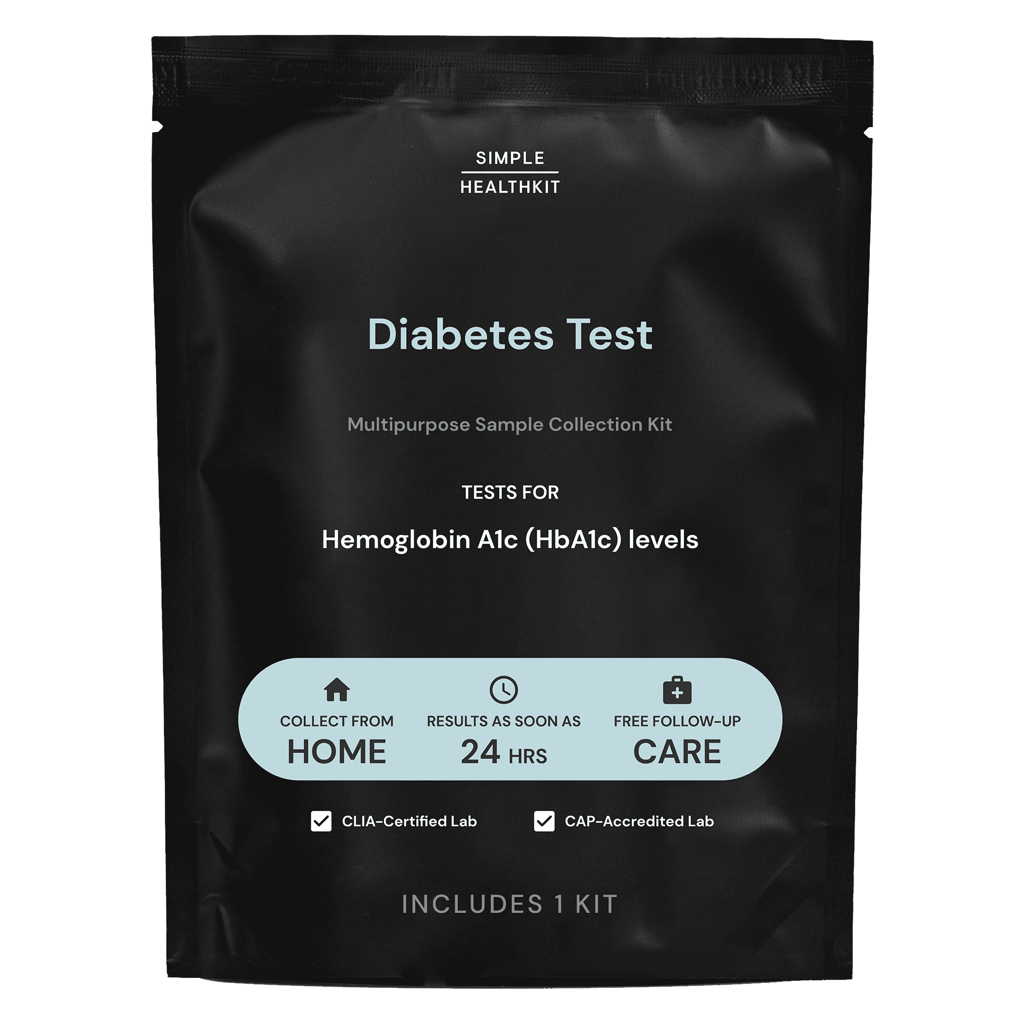 Simple HealthKit AtHome Diabetes Sample Collection Kit for Hemoglobin