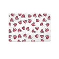 thumbnail image 1 of Simple Hearts Mat Rectangle  -Image by Shutterstock,, 1 of 3