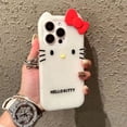 thumbnail image 1 of Simple Hello Kitty Soft Phone Case For iPhone  13 14 15 16 17 /Pro/Pro Max, 1 of 9