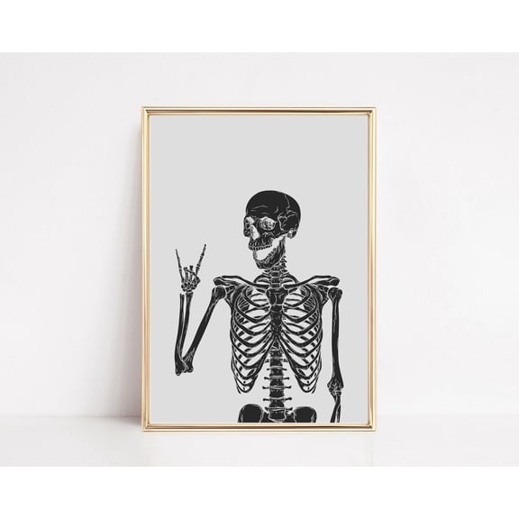 Simple Hello Typography Wall Art Minimalist Home Decor, Unframed Paper Print Size 8x12