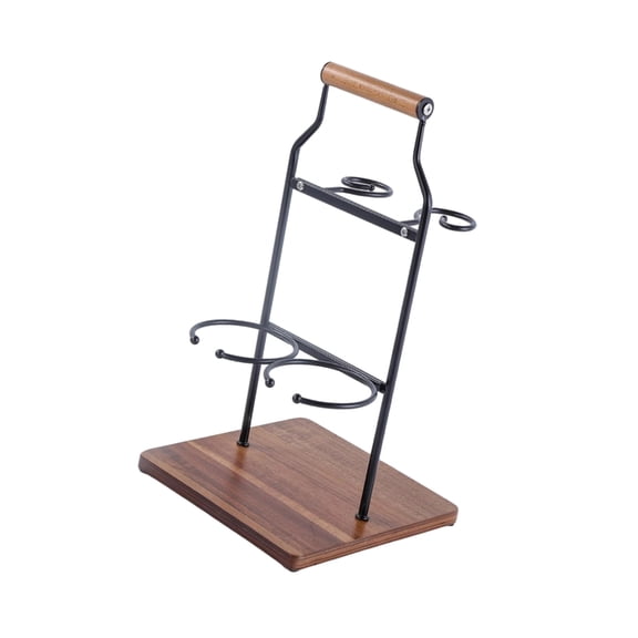 Simple High Foot Glass Rack Hanging Glass Holder for Homes Kitchen Restaurant