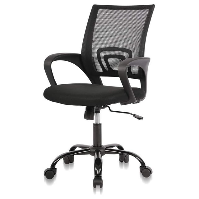 Simple Home Ergonomic Desk Office Chair Mesh Computer Chair, Lumbar