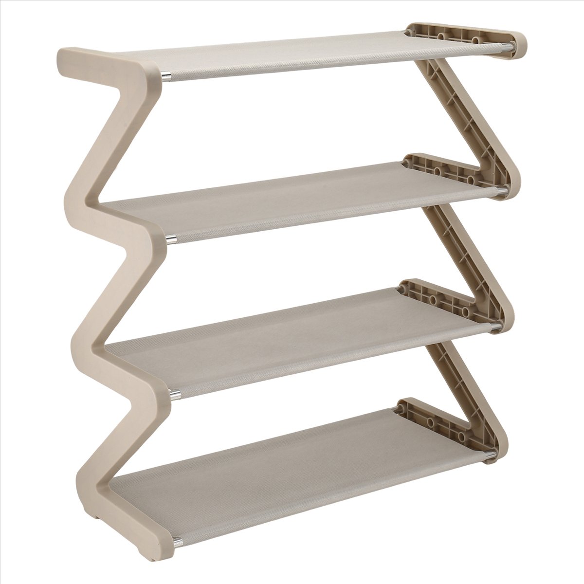 Simple Household Shoe Storage Artifact Z-Shaped Shoe Rack, Cute Shoe ...